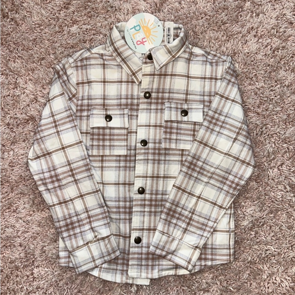 Little sleepies boys shirt jacket